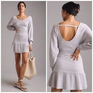 Daily Practice Long Sleeve Sweater Mini Dress